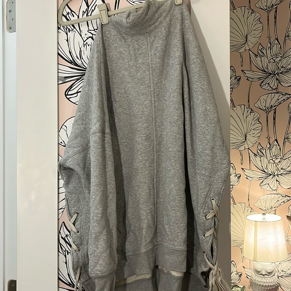 Free People over-sized sweatshirt